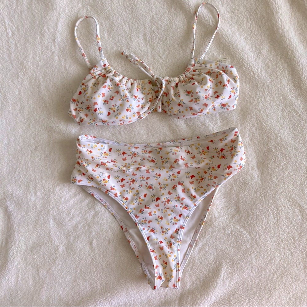 Hollister Floral Bikini